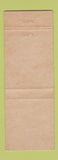 Matchbook Cover - Tri Pak Machinery Harlingen TX vegetable packing