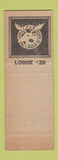 Matchbook Cover - Jack and Paul's Club San Francisco CA