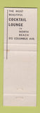 Matchbook Cover - Spivey's San Francisco CA
