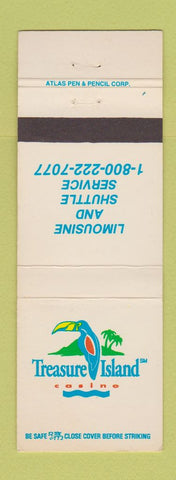 Matchbook Cover - Treasure Island Casino Welch MN