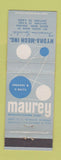 Matchbook Cover - Maurey V Belts Sheaves South Bend IN
