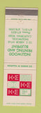 Matchbook Cover - Inglewood Printing Blueprint Colorado
