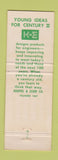 Matchbook Cover - Inglewood Printing Blueprint Colorado