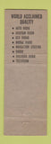 Matchbook Cover - Bendix Radio Aviation Corp