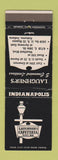 Matchbook Cover - Laughner's Cafeteria Kokomo IN Indianapolis