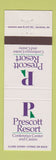Matchbook Cover - Prescott Resort Casino