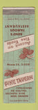 Matchbook Cover - Pine Tavern Bend OR WEAR