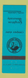 Matchbook Cover - Creighton University Omaha NE