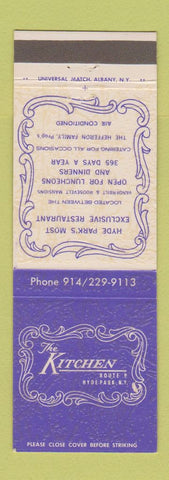 Matchbook Cover - Kitchen Restaurant Hyde Park NY