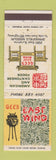 Matchbook Cover - Gee's East Wind Chinese Springfield MO