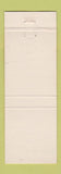 Matchbook Cover - Todd Motel Restaurant Fort Scott KS