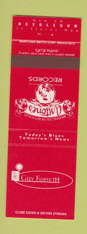 Matchbook Cover - Guy Forsyth Needlegun CD music Antone's Blues