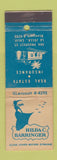 Matchbook Cover - Hilda Barringer Real Estate Insurance La Jolla CA WEAR