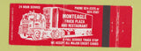 Matchbook Cover - Monteagle Truck Stop TN Full Length