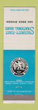 Matchbook Cover - Security First National Bank San Diego CA