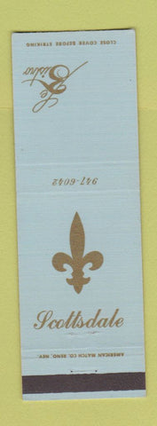 Matchbook Cover - Le Bistro Scottsdale AZ