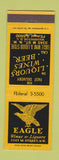 Matchbook Cover - Eagle Wines Liquors Washington DC WEAR