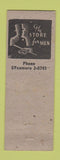Matchbook Cover - Don Kay Men's Clothes Pasadena CA WEAR