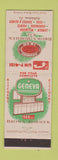 Matchbook Cover - Brown Borhek Lumber Bethlehem PA Geneva Kitchen
