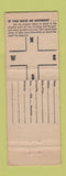 Matchbook Cover - Whitson's Tow Service Long Beach CA WEAR