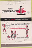 Matchbook Cover - Thunderbird Motel Minnapolis MN totem 40 Strike