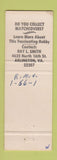Matchbook Cover - Old Dominion Match Club 1968 Arlington VA pinup