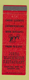 Matchbook Cover - Joers Blockhouse Restaurant Midway WA
