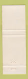 Matchbook Cover - Stock Exchange Club San Francisco CA