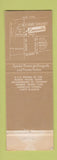 Matchbook Cover - Esmond's Restaurant Williamsville NY