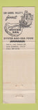 Matchbook Cover - Jerry Wilson's El Gordo San Gabriel CA