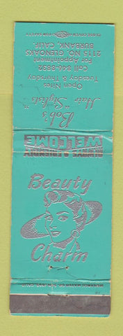 Matchbook Cover - Bob's Salon Burbank CA girlie WEAR