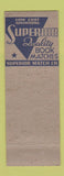 Matchbook Cover - JD Croisdale Superior Match Austin TX pinup