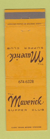 Matchbook Cover - Maverick Super Club