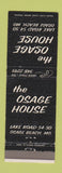 Matchbook Cover - Osage House Osage Beach MO