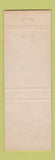 Matchbook Cover - Sing of the Dove Bar Restaurant New York City