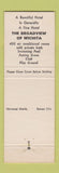 Matchbook Cover - Broadview Hotel Wichita KS