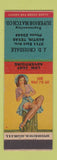 Matchbook Cover - JD Croisdale Superior Match Austin TX pinup