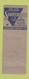 Matchbook Cover - JD Croisdale Superior Match Austin TX pinup
