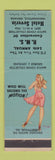 Matchbook Cover - RMS Convention 1954 Indianapolis IN pinup