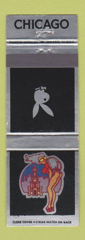 Matchbook Cover - Playboy Club Chicago IL girlie