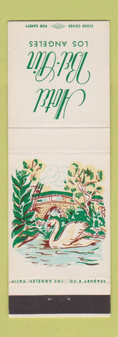 Matchbook Cover - Hotel Bel Air Los Angeles CA