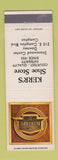 Matchbook Cover - Florsheim Shoes Kerr's Downey Compton CA