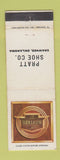 Matchbook Cover - Florsheim Shoes Pratt Shawnee OK WORN