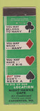Matchbook Cover - Night Hawks Cafe Camdenton MO