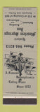 Matchbook Cover - Moselem Springs Inn PA