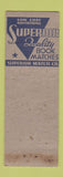 Matchbook Cover - JD Croisdale Superior Match Austin TX pinup
