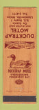Matchbook Cover - Ducktrap Motel Lincolnville ME