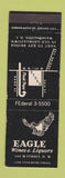 Matchbook Cover - Eagle Wines Liquors Washington DC