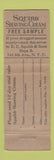 Matchbook Cover - Squibb Shaving Cream Deco 1934