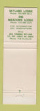 Matchbook Cover - Skyline Shenandoah National Park Luray VA WEAR